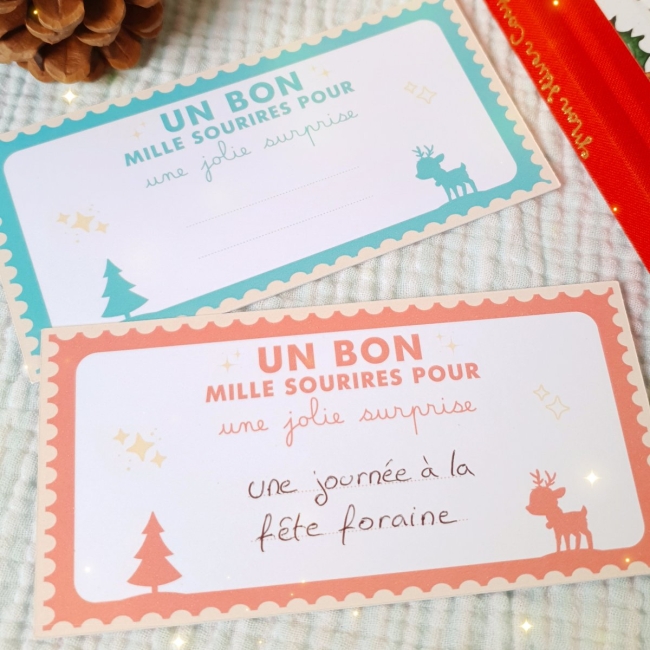 Lot 4 Bons surprise à gratter