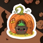Sticker - Chaudron Halloween