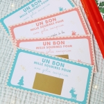 Lot 4 Bons surprise à gratter